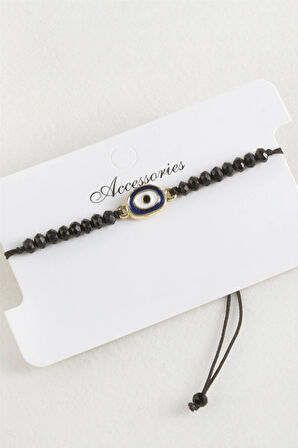 Nazar Kristal Makrome İp Bileklik