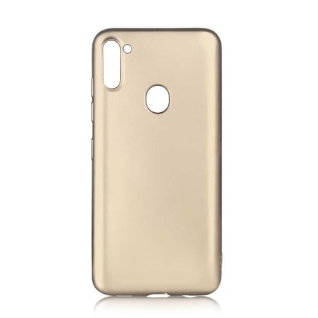 Smcase Samsung Galaxy M11 Kılıf Lüks Silikon  Nano Ekran Koruyucu