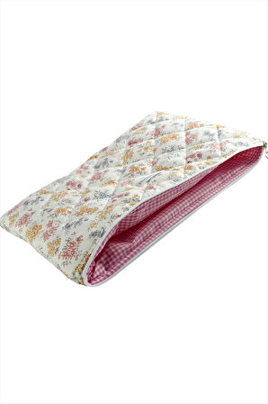 Çiçek Desenli Labtop Bilgisayar Çantası 13*14 inç