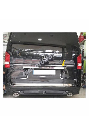 Mercedes Vito W447 Krom Bagaj Çıtası 2014 Üzeri P. Çelik