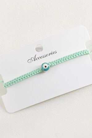 Nazar Makrome Örgülü Bileklik