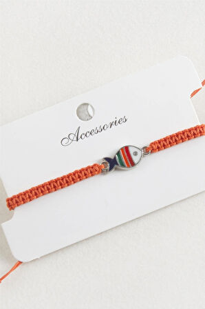 Balık Makrome Örgülü Bileklik