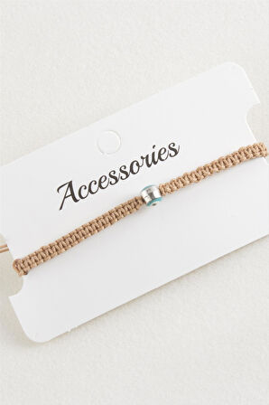 Nazar Makrome Örgülü Bileklik