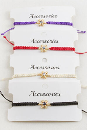 Kartanesi Makrome Örgülü Bileklik