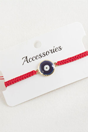 Nazar Makrome Örgülü Bileklik