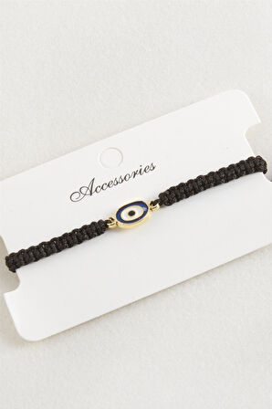 Nazar Makrome Örgülü Bileklik