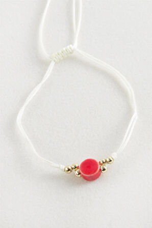 Yuvarlak Makrome İp Bileklik