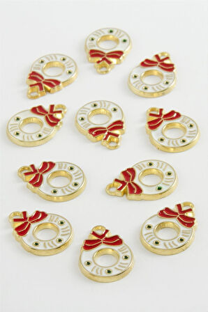 Yılbaşı Simiti Mineli Kolye Ucu 1 Adet