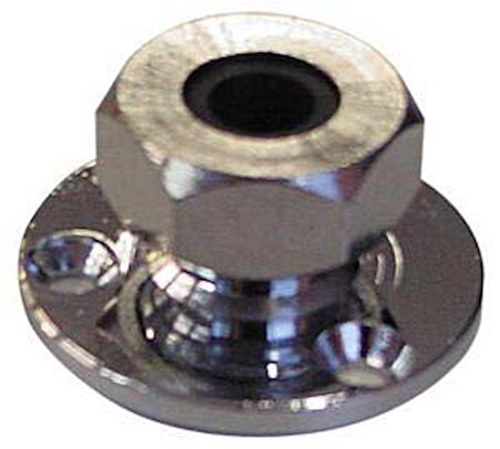 Su geçirmez kablo çıkışı kromaj. Ø 38 mm Kablo 10mm