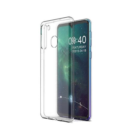 Smcase Samsung Galaxy M11 Kılıf Lüks Tpu Silikon  Nano Ekran Koruyucu 