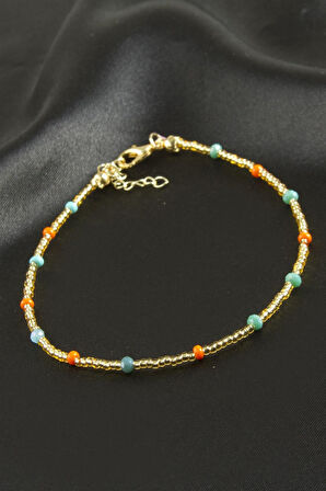 Karışık Miyoki Kum Boncuk Bileklik