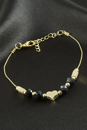 Dikdörtgen Kristal Bileklik