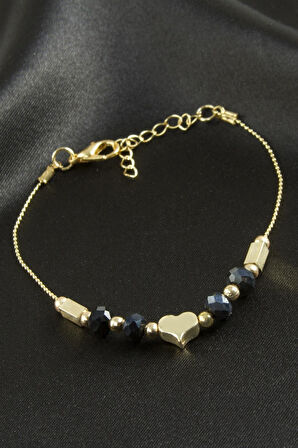 Dikdörtgen Kristal Bileklik