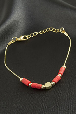 Yuvarlak Kum Boncuk Bileklik