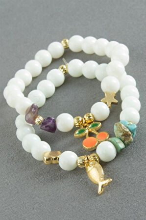 Etnik Ceyt Doğaltaş Bileklik