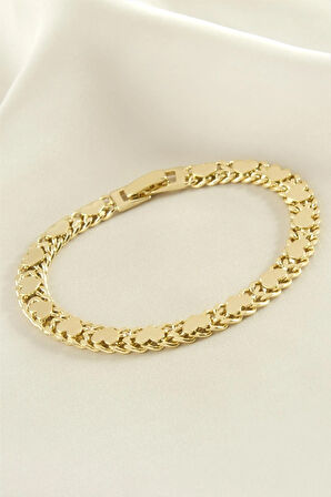 Xuping Kalp Lüks Çelik Bileklik