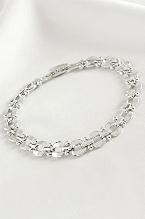 Xuping Oval Lüks Çelik Bileklik