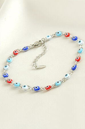 Xuping Nazar Boncuk Çelik Bileklik