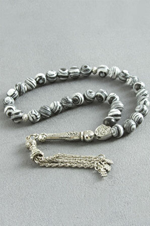 Akik Doğaltaş Tesbih 8 mm