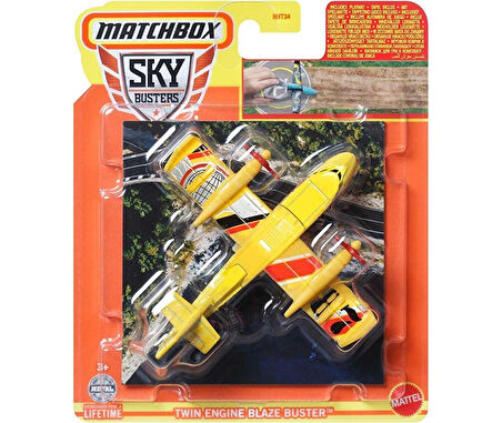 HHT34 Matchbox Skybusters Twın Engıne Blaze Buster HVM58