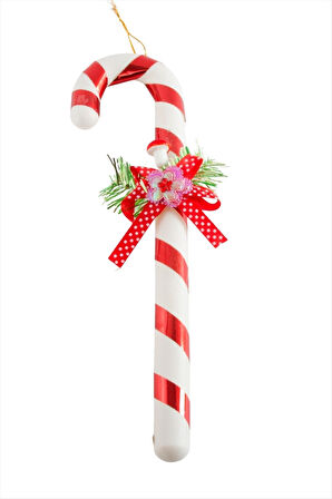 Baston Yılbaşı Ağaç Süsü 30 cm