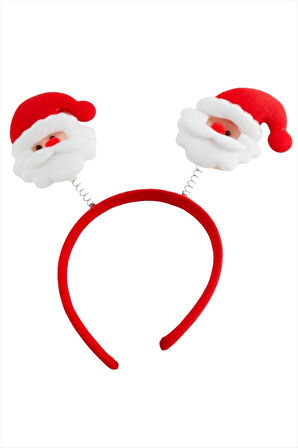 Noel Baba Kadife Yılbaşı Taç