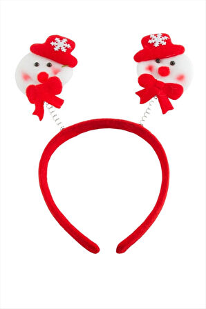 Kardan Adam Kadife Yılbaşı Taç