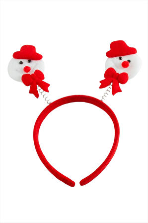 Kardan Adam Kadife Yılbaşı Taç