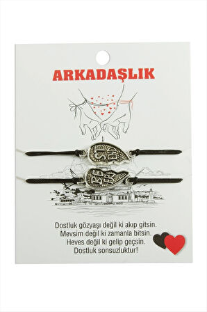 Best Friends Arkadaş Deri Bileklik