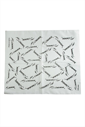 Atatürk İmzalı Desenli Bandana 50*50