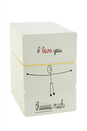 I Love Yazılı Bileklik Kartı 200 Adet