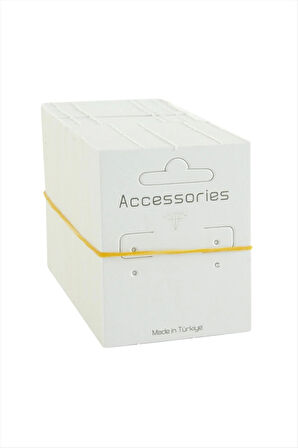 Dikdörtgen Kalın Küpe Kartı 100 Adet