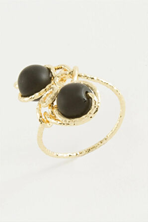 Onix Doğal Taşlı Yüzük