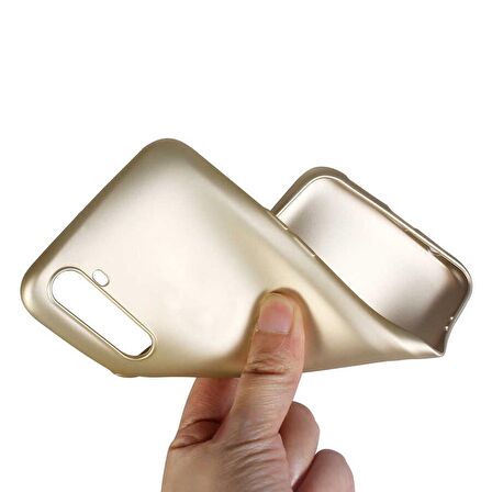 Smcase Realme 6 Pro Kılıf Mat Tpu Silikon  Tam Kapatan Ekran Koruyucu