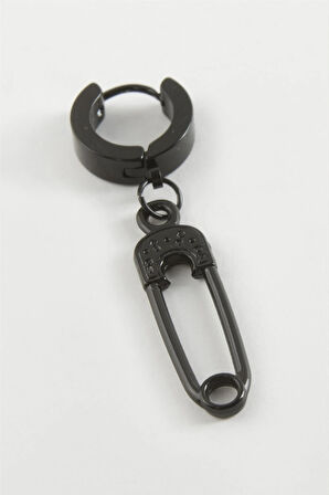 Kuru Kafa Çelik Erkek Küpe 1 Adet