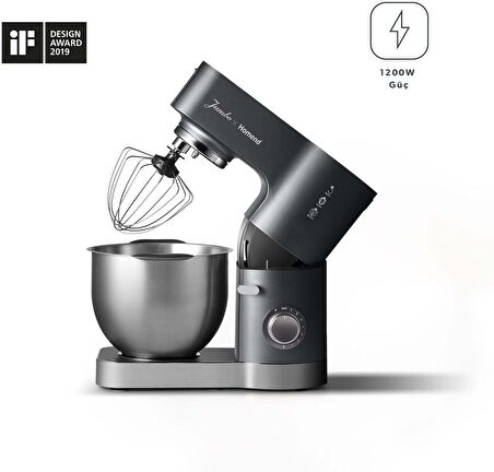 Jumbo x Homend Artfood 3025H Antrasit Stand Mikser