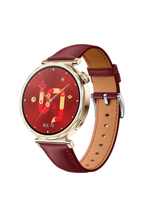 Huawei Watch GT4 41mm / GT5 41mm / GT6 41mm Uyumlu Tokalı Dikişli Detaylı Deri PU Kordon