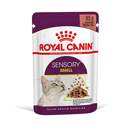 Royal Canin Sensory Smell Gravy Adult Yetişkin Kedi Konservesi 6 Adet 85 Gr 