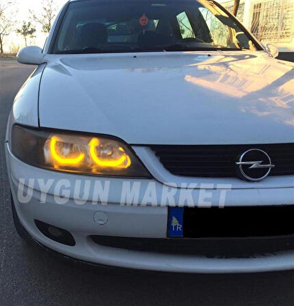 Opel Vectra B Kasa L Tipi Angel Halka Turuncu 4 Adet , far içi halka , pamuk angel , Universal