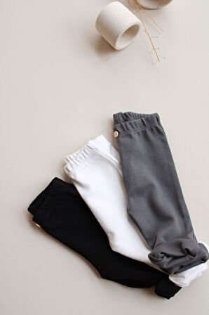 3lü Penye Bebek Tayt Model 7