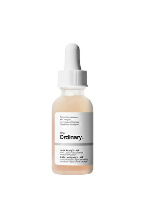 Lactic Acid 5% + HA 2% - Nazik Peeling Etkili Serum 30 ml