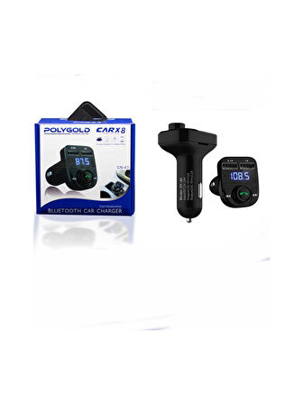 BLUETOOTH FM MODÜLATÖR TRANSMİTTER PLYGLD X8