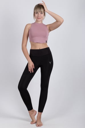 Penye Büstiyer Kısa T-shirt C-25764