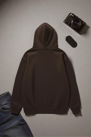 Boğa Tasarım Baskılı Unisex Oversize Sweatshirt