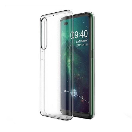 Smcase Oppo Reno3 Pro 5g Kılıf Lüks Tpu Silikon  Tam Kapatan Ekran Koruyucu
