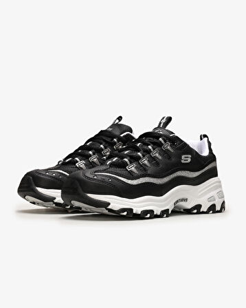 skechers D'lites - Now & Then Black (1 Beden Büyük Alınız)