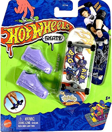 Skate Temalı Parmak Kaykay Ve Ayakkabı Paketleri Tony Hawk Big Air Bat HGT52 