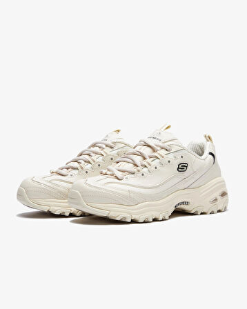 skechers D'lites - Kadın Bej Sneaker (1 Beden Büyük Alınız)