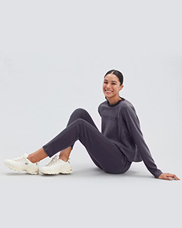 skechers D'lites - Kadın Bej Sneaker (1 Beden Büyük Alınız)