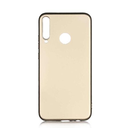 Smcase Huawei Y6P Kılıf Lüks Mat Silikon